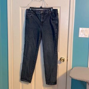 Gloria Vanderbilt Amanda Straight Leg Dark Wash Jeans